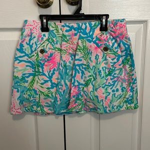 Lilly Pulitzer Coral Madison Skort